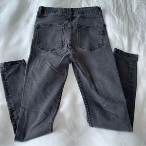 Zara light grey denim jeans size 4